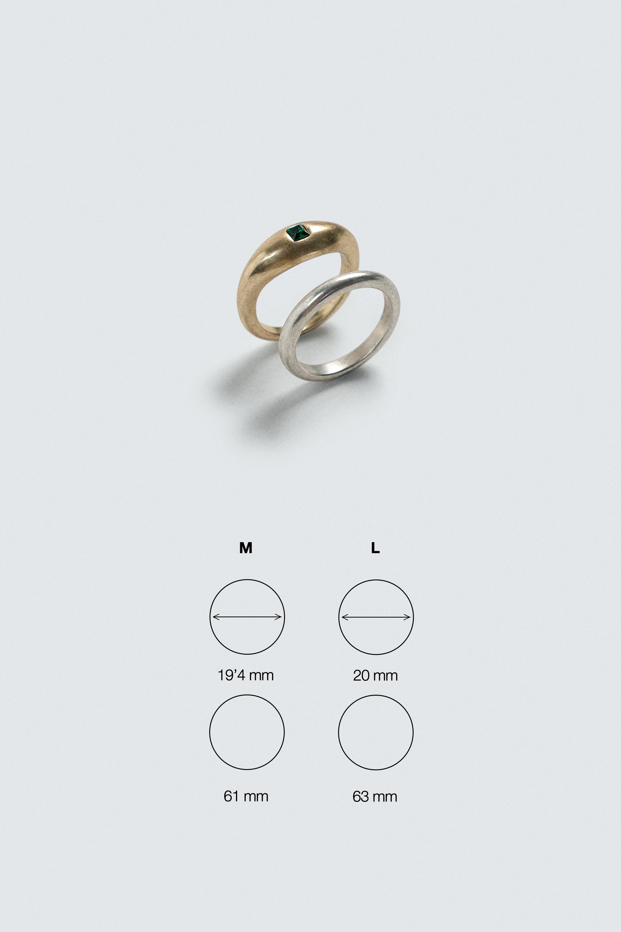 COMBINED METAL RINGS PACK OF 2